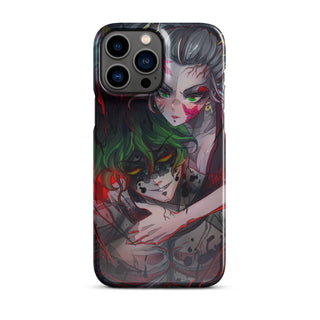 Upper Moon 6 Gyutaro and Daki case for iPhone®