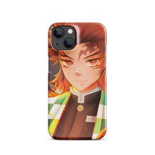 Tanjiro x Rengoku case for iPhone®