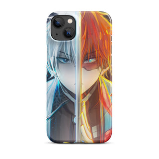 Todoroki as a Demon Slayer case for iPhone®