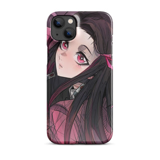 Nezuko as a Slayer case for iPhone®