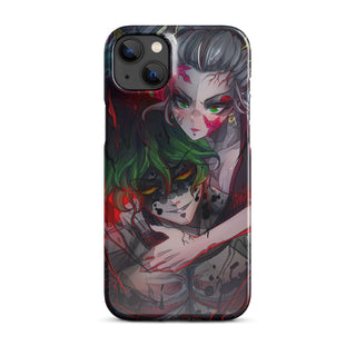 Upper Moon 6 Gyutaro and Daki case for iPhone®