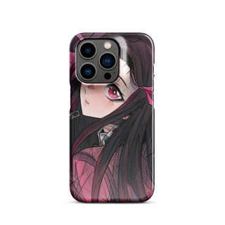 Nezuko as a Slayer case for iPhone®