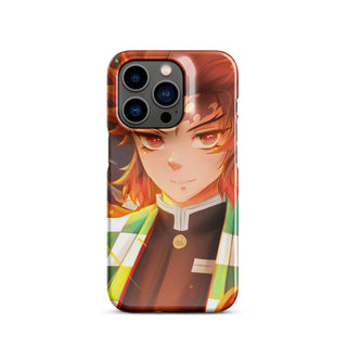 Tanjiro x Rengoku case for iPhone®