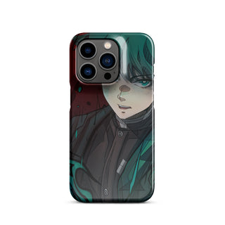 Deku in Demon Slayer case for iPhone®