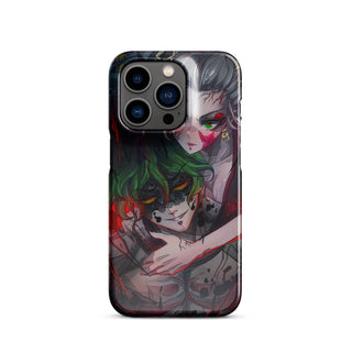 Upper Moon 6 Gyutaro and Daki case for iPhone®