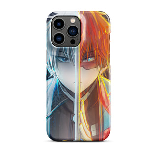 Todoroki as a Demon Slayer case for iPhone®