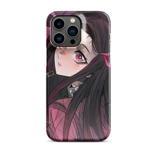 Nezuko as a Slayer case for iPhone®