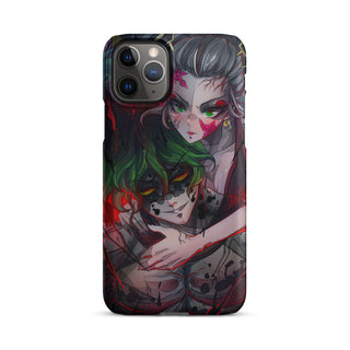 Upper Moon 6 Gyutaro and Daki case for iPhone®