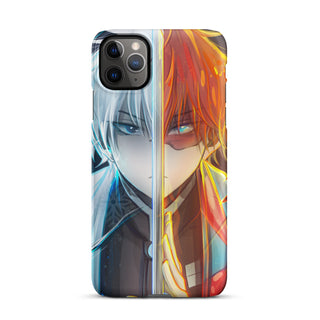 Todoroki as a Demon Slayer case for iPhone®