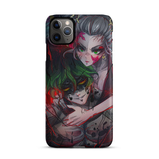 Upper Moon 6 Gyutaro and Daki case for iPhone®