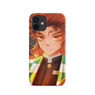 Tanjiro x Rengoku case for iPhone®