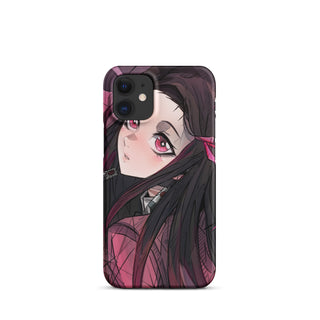 Nezuko as a Slayer case for iPhone®