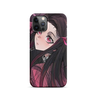 Nezuko as a Slayer case for iPhone®