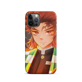 Tanjiro x Rengoku case for iPhone®