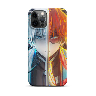 Todoroki as a Demon Slayer case for iPhone®