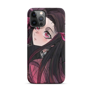 Nezuko as a Slayer case for iPhone®