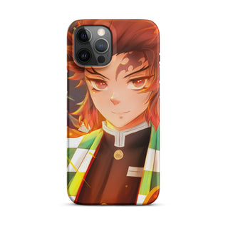 Tanjiro x Rengoku case for iPhone®