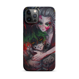 Upper Moon 6 Gyutaro and Daki case for iPhone®