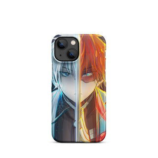 Todoroki as a Demon Slayer case for iPhone®