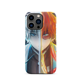 Todoroki as a Demon Slayer case for iPhone®