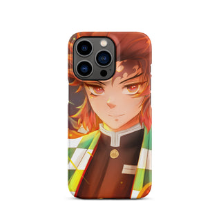 Tanjiro x Rengoku case for iPhone®