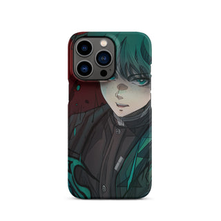 Deku in Demon Slayer case for iPhone®