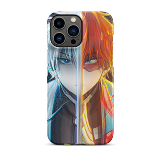 Todoroki as a Demon Slayer case for iPhone®