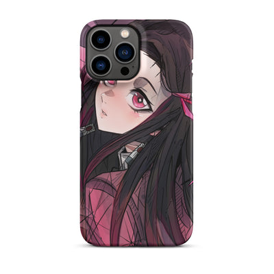 Nezuko as a Slayer case for iPhone®