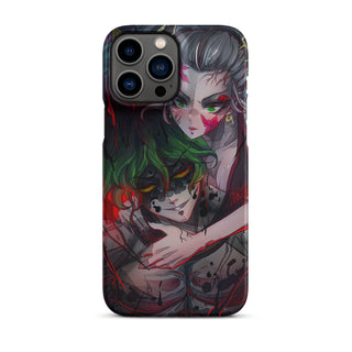 Upper Moon 6 Gyutaro and Daki case for iPhone®