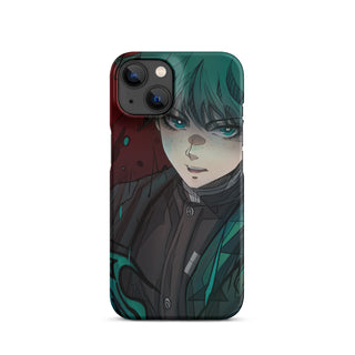 Deku in Demon Slayer case for iPhone®