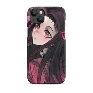 Nezuko as a Slayer case for iPhone®