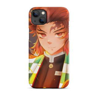 Tanjiro x Rengoku case for iPhone®