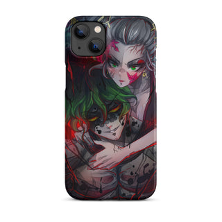 Upper Moon 6 Gyutaro and Daki case for iPhone®