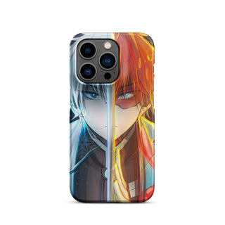 Todoroki as a Demon Slayer case for iPhone®