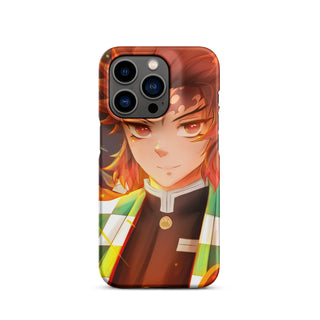 Tanjiro x Rengoku case for iPhone®