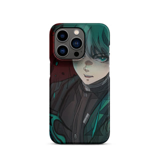 Deku in Demon Slayer case for iPhone®