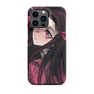 Nezuko as a Slayer case for iPhone®