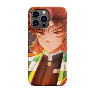 Tanjiro x Rengoku case for iPhone®