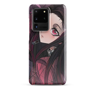 Nezuko as a Slayer case for Samsung®