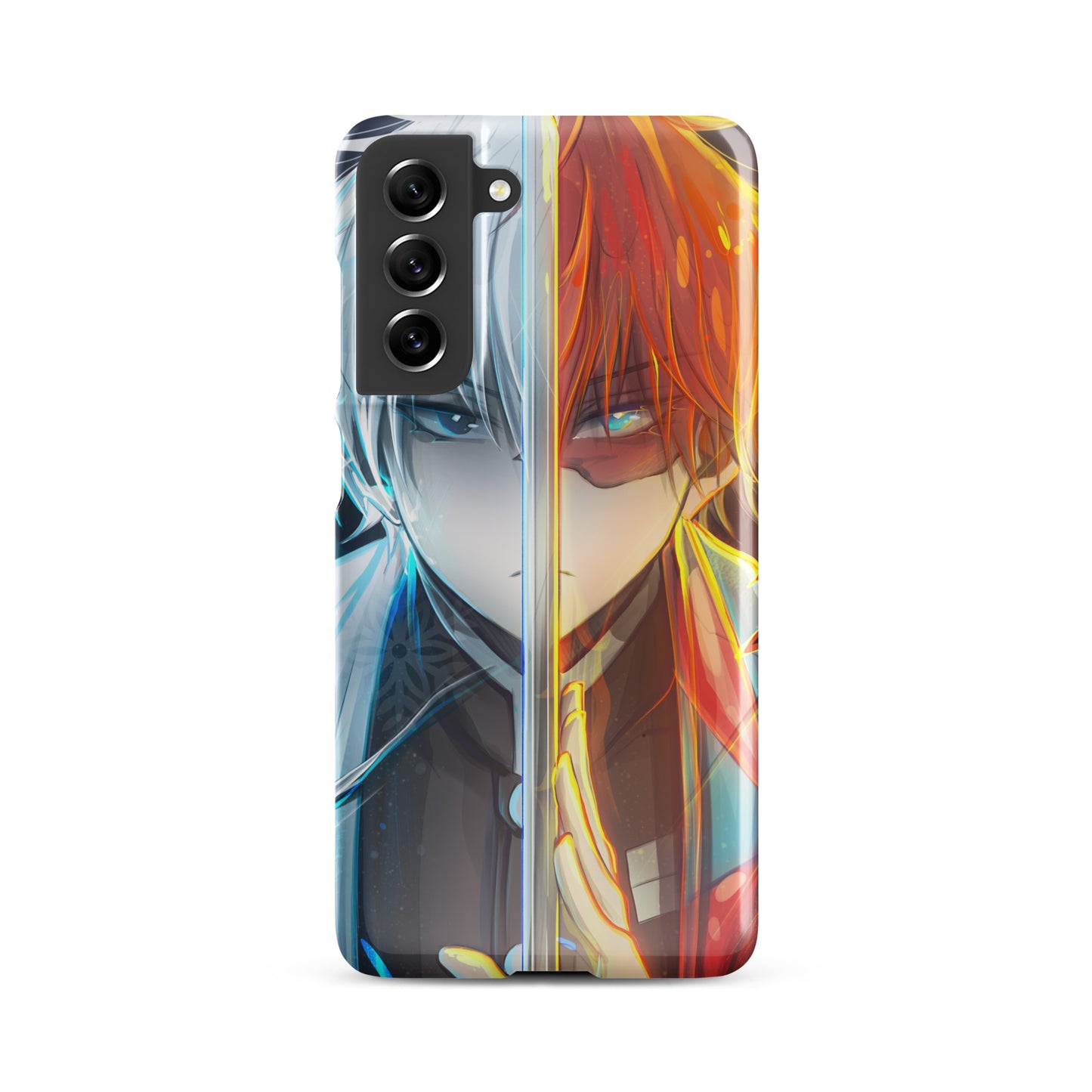 Todoroki as a Demon Slayer case for Samsung®