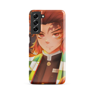 Tanjiro x Rengoku case for Samsung®