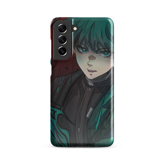 Deku in Demon Slayer case for Samsung®