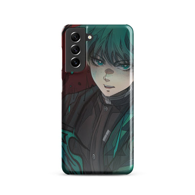 Deku in Demon Slayer case for Samsung®