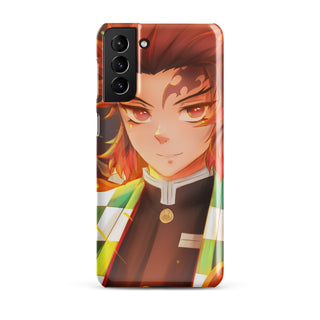 Tanjiro x Rengoku case for Samsung®