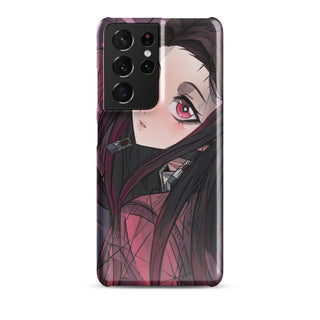 Nezuko as a Slayer case for Samsung®