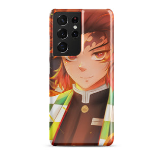 Tanjiro x Rengoku case for Samsung®