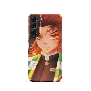 Tanjiro x Rengoku case for Samsung®