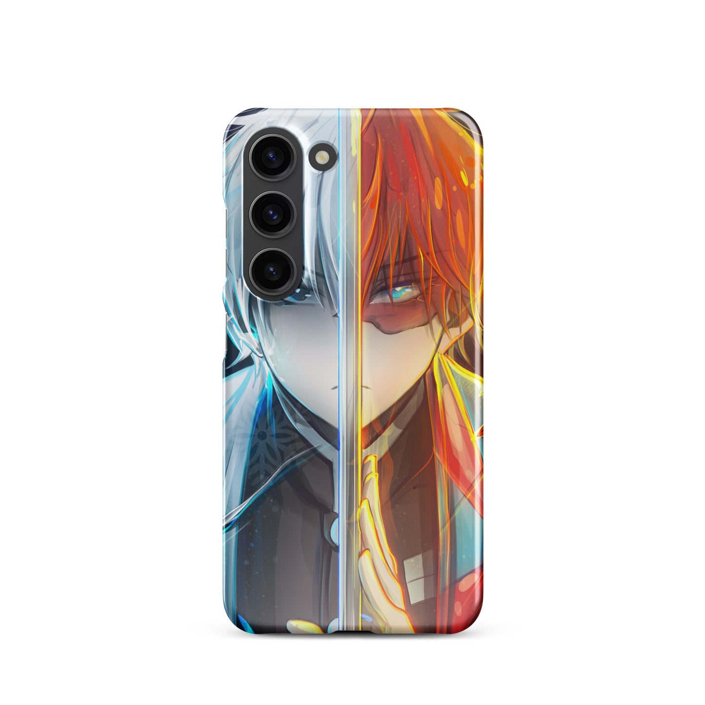 Todoroki as a Demon Slayer case for Samsung®