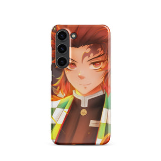 Tanjiro x Rengoku case for Samsung®