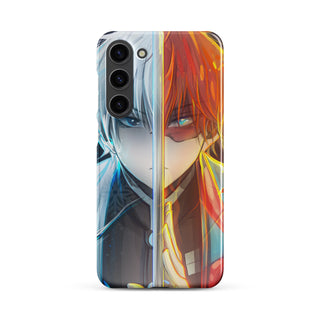 Todoroki as a Demon Slayer case for Samsung®